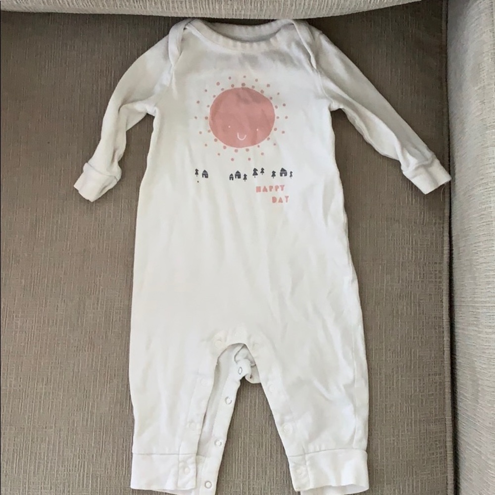 Baby gap long sleeve body suit pajamas